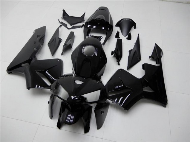 Noir Brillant Carénages Moto CBR 600 RR 2005-2006 Noir Brillant Carénages Moto CBR 600 RR 2005-2006