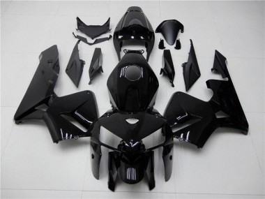 Noir Brillant Carénages Moto CBR 600 RR 2005-2006