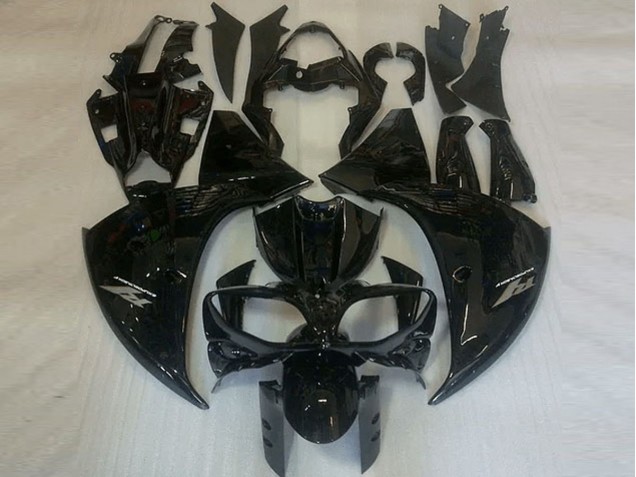 Noir Brillant Carénages Moto R1 2009-2011 Noir Brillant Carénages Moto R1 2009-2011