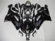 Noir Brillant Carénages Moto ZX6R 2007-2008
