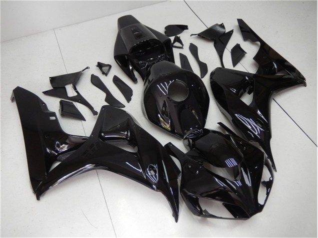 Noir Brillant Carrosserie Moto CBR 1000 RR 2006-2007 Noir Brillant Carrosserie Moto CBR 1000 RR 2006-2007