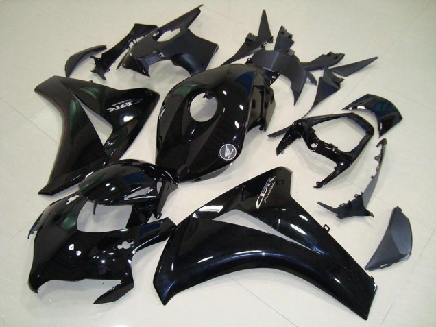 Noir Brillant Chrome Décalque Carénage Moto CBR 1000 RR 2008-2011 Noir Brillant Chrome Décalque Carénage Moto CBR 1000 RR 2008-2011