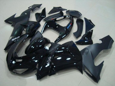 Noir Brillant Noir Mat Carénage Moto ZX10R 2006-2007