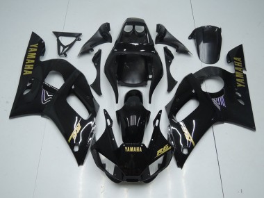 Noir Brillant Or Décalque Carénage Moto R6 1998-2002