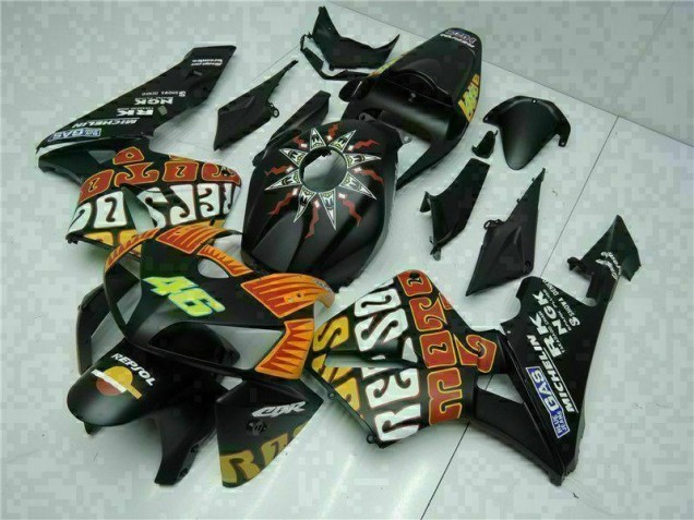 Noir Carénage Moto ABS CBR 600 RR 2005-2006 Noir Carénage Moto ABS CBR 600 RR 2005-2006