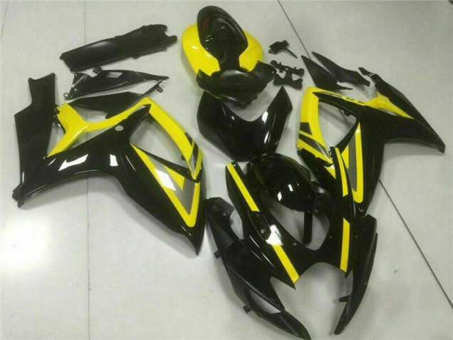 Noir Carénage Moto ABS GSXR 600 / 750 K6 2006-2007 Noir Carénage Moto ABS GSXR 600 / 750 K6 2006-2007