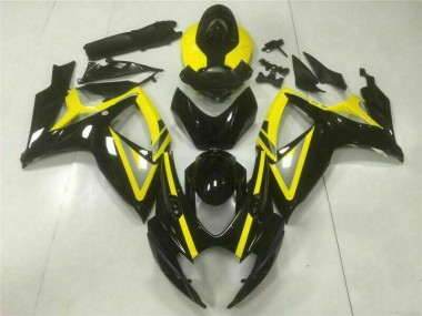 Noir Carénage Moto ABS GSXR 600 / 750 K6 2006-2007