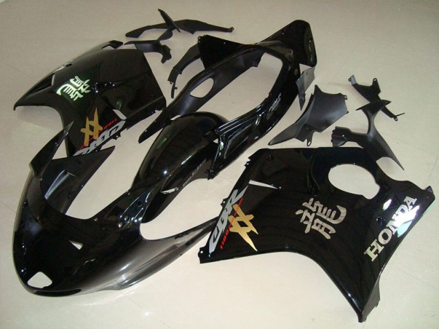 Noir Carénage Moto CBR 1100 XX Blackbird 1996-2007 Noir Carénage Moto CBR 1100 XX Blackbird 1996-2007