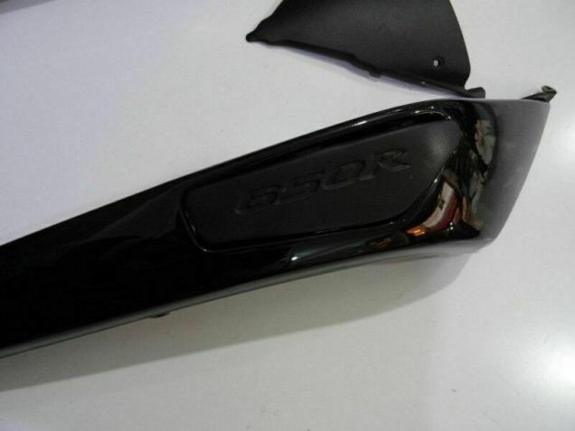 Noir Carénage Moto EX650 2009-2011