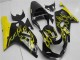 Noir Carénage Moto GSXR 600 / 750 K1 K2 K3 2001-2003