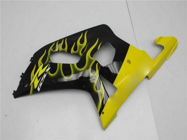 Noir Carénage Moto GSXR 600 / 750 K1 K2 K3 2001-2003