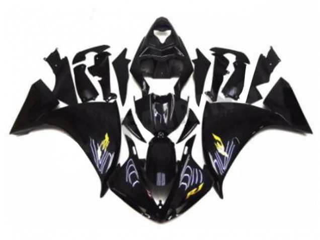Noir Carénage Moto R1 2009-2011