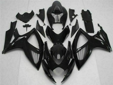 Noir Carénage Moto de Rechange GSXR 600 / 750 K6 2006-2007