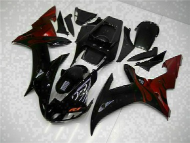 Noir Carenages Moto & Carrosserie R1 2002-2003