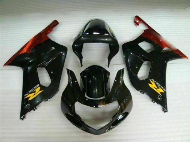 Noir Carénages Moto GSXR 600 / 750 K1 K2 K3 2001-2003 Noir Carénages Moto GSXR 600 / 750 K1 K2 K3 2001-2003