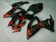 Noir Carénages Moto de Rechange GSXR 600 / 750 K6 2006-2007