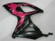 Noir Carrosserie Moto GSXR 600 / 750 K6 2006-2007 Noir Carrosserie Moto GSXR 600 / 750 K6 2006-2007