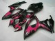 Noir Carrosserie Moto GSXR 600 / 750 K6 2006-2007 Noir Carrosserie Moto GSXR 600 / 750 K6 2006-2007