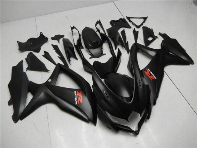 Noir Carrosserie Moto GSXR 600 / 750 K8 2008-2010 Noir Carrosserie Moto GSXR 600 / 750 K8 2008-2010