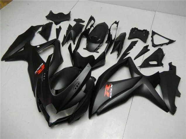 Noir Carrosserie Moto GSXR 600 / 750 K8 2008-2010 Noir Carrosserie Moto GSXR 600 / 750 K8 2008-2010