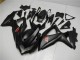 Noir Carrosserie Moto GSXR 600 / 750 K8 2008-2010 Noir Carrosserie Moto GSXR 600 / 750 K8 2008-2010