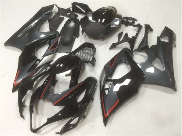 Noir Gris Carénage Moto GSXR 1000 K5 2005-2006