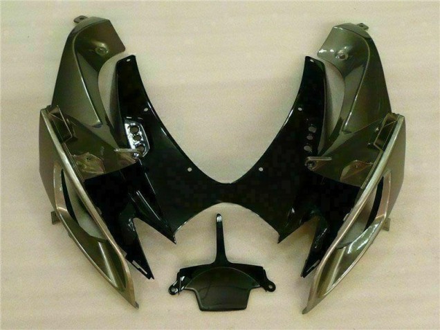 Noir Gris Carénages Moto GSXR 600 / 750 K6 2006-2007