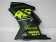 Noir Jaune 46 Carénage Moto EX250 2008-2012