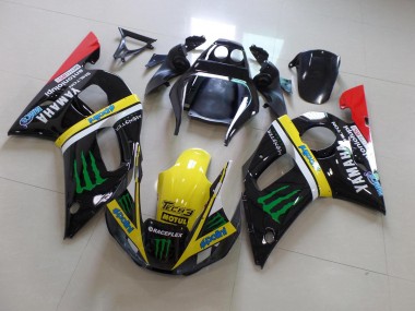 Noir Jaune Monster Carénage Moto R6 1998-2002