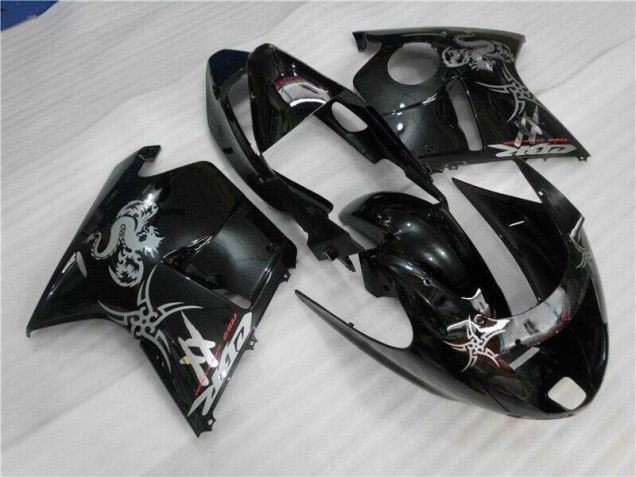 Noir Kit Carénages Motos Complet CBR 1100 XX 1996-2007