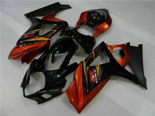 Noir Kit Carénages Motos Complet GSXR 1000 K7 2007-2008 Noir Kit Carénages Motos Complet GSXR 1000 K7 2007-2008