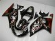 Noir Kit Carénages Motos & Plastique GSXR 600 / 750 K1 K2 K3 2001-2003