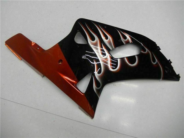 Noir Kit Carénages Motos & Plastique GSXR 600 / 750 K1 K2 K3 2001-2003