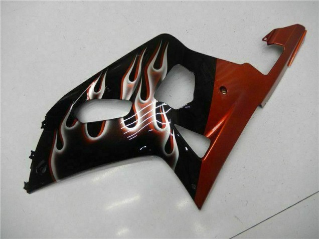 Noir Kit Carénages Motos & Plastique GSXR 600 / 750 K1 K2 K3 2001-2003