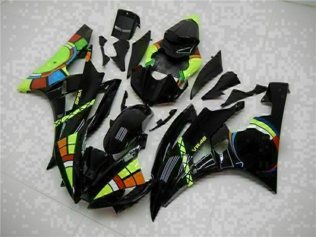 Noir Kit Carénages Motos R6 2006-2007 Noir Kit Carénages Motos R6 2006-2007