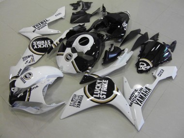 Noir Lucky Strike Carénage Moto R1 2007-2008