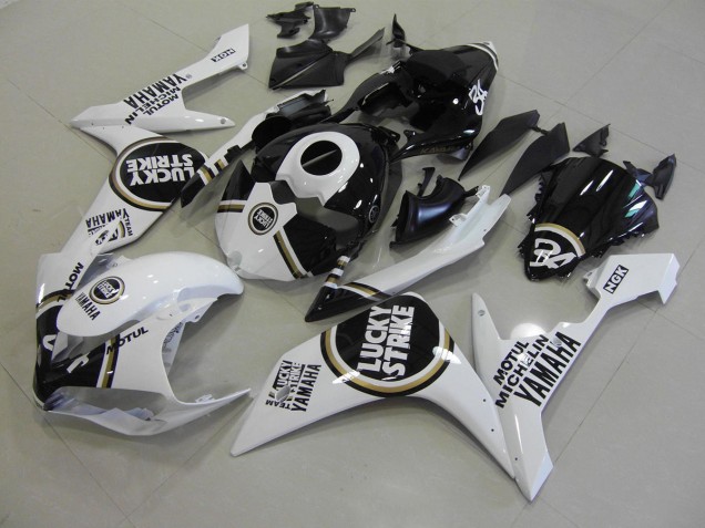 Noir Lucky Strike Carénage Moto R1 2007-2008 Noir Lucky Strike Carénage Moto R1 2007-2008