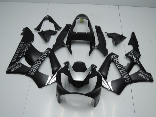 Noir Mat Argent Carénage Moto CBR 900 RR 929 2000-2001 Noir Mat Argent Carénage Moto CBR 900 RR 929 2000-2001