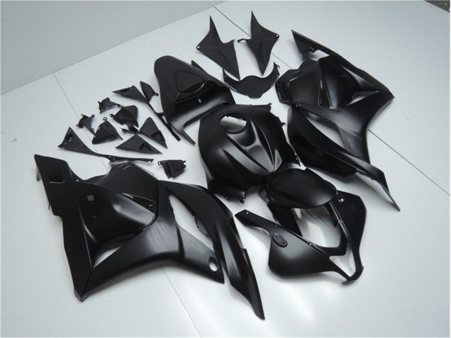 Noir Mat Carénage Moto CBR 600 RR 2009-2012 Noir Mat Carénage Moto CBR 600 RR 2009-2012