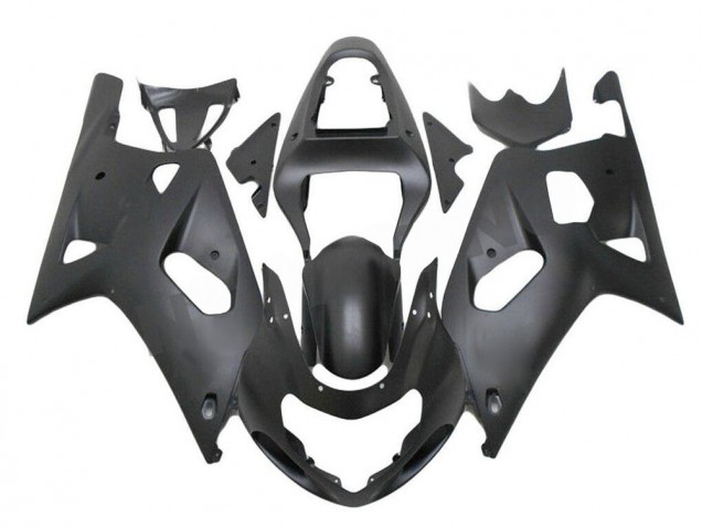 Noir Mat Carénage Moto GSXR 600 / 750 K1 K2 K3 2001-2003