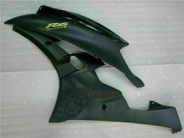 Noir Mat Carénage Moto R6 2006-2007 Noir Mat Carénage Moto R6 2006-2007
