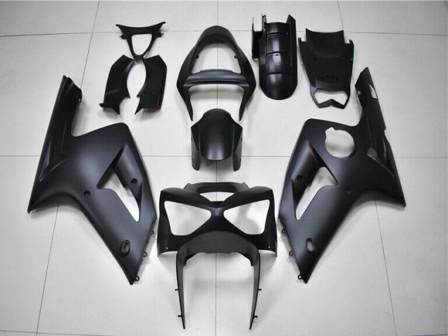 Noir Mat Carénage Moto ZX6R 2003-2004