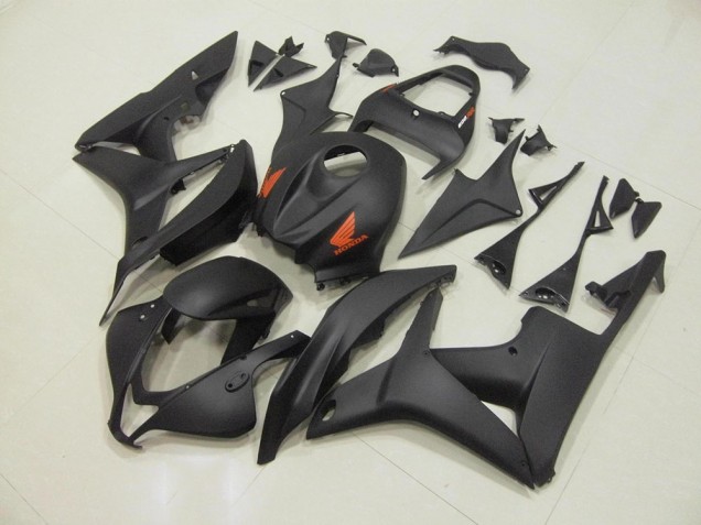 Noir Mat Carénages Moto CBR 600 RR 2007-2008 Noir Mat Carénages Moto CBR 600 RR 2007-2008