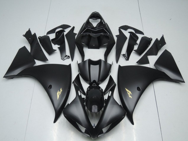 Noir Mat Décalque Carénage Moto R1 2012-2014 Noir Mat Décalque Carénage Moto R1 2012-2014