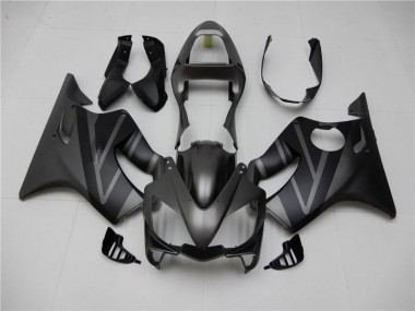 Noir Mat Gris Carénage Moto CBR 600 F4i 2001-2003