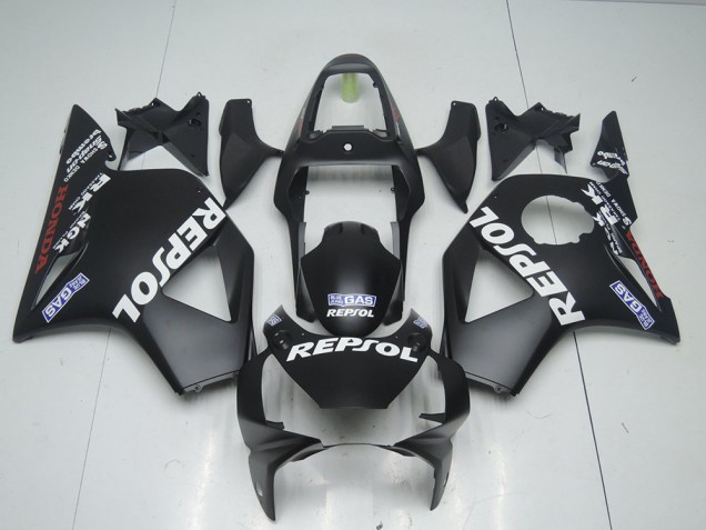 Noir Mat Repsol Carénage Moto CBR 900 RR 954 2002-2003 Noir Mat Repsol Carénage Moto CBR 900 RR 954 2002-2003