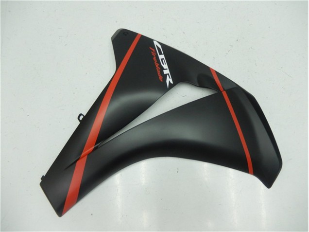 Noir Mat Rouge Carénage Moto CBR 1000 RR 2008-2011 Noir Mat Rouge Carénage Moto CBR 1000 RR 2008-2011