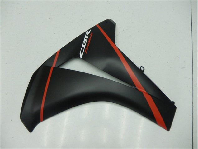 Noir Mat Rouge Carénage Moto CBR 1000 RR 2008-2011 Noir Mat Rouge Carénage Moto CBR 1000 RR 2008-2011