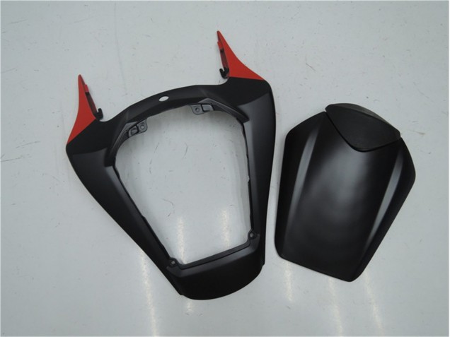 Noir Mat Rouge Carénage Moto CBR 1000 RR 2012-2016 Noir Mat Rouge Carénage Moto CBR 1000 RR 2012-2016