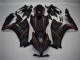 Noir Mat Rouge Carénage Moto CBR 1000 RR 2012-2016 Noir Mat Rouge Carénage Moto CBR 1000 RR 2012-2016